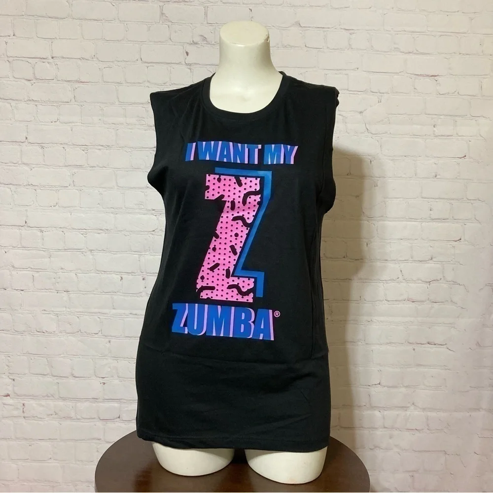 12 PCs of ZUMBA TANKs XS/S nwot I want my Z - Zumba 12pack 4 each color - Picture 6 of 6
